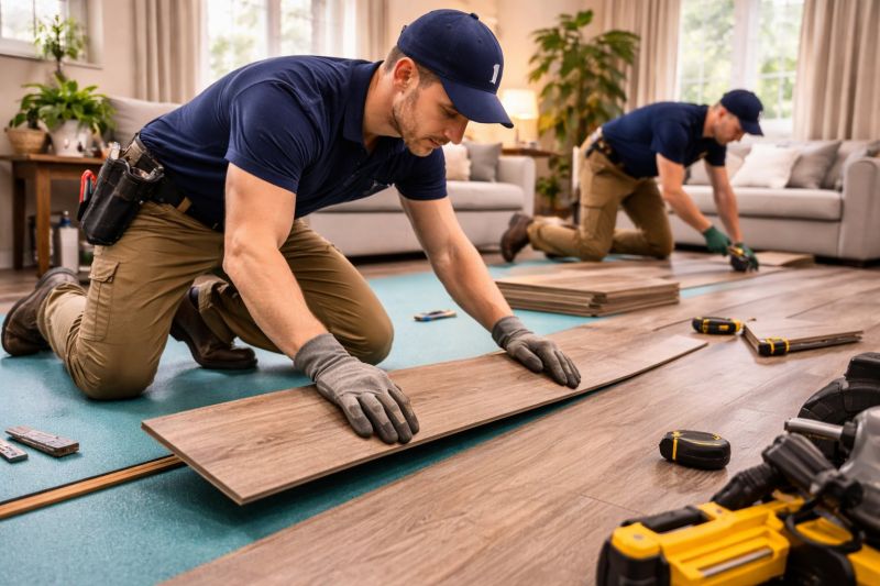 Laminate Floor Replacement in Warrenton, VA