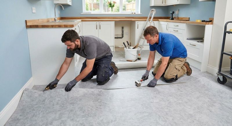 Sheet Linoleum Installation in Chandler, AZ