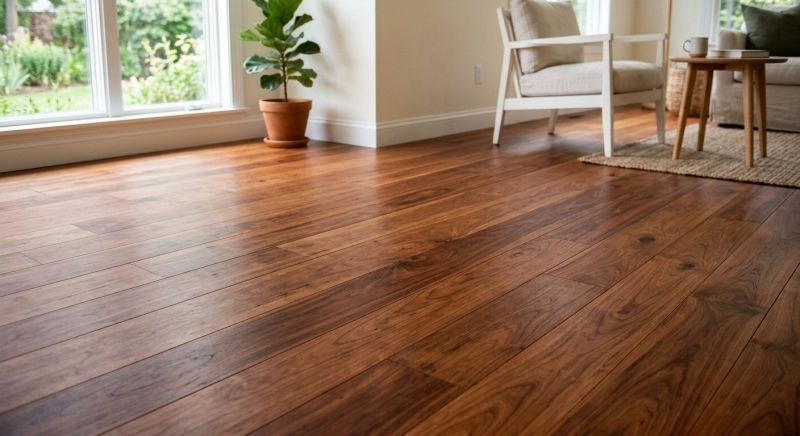 Cherry Floor Installation in Austin, TX