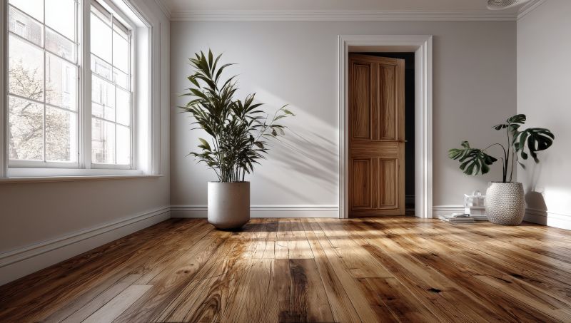 Dark Wood Floor Installation in Austin, TX