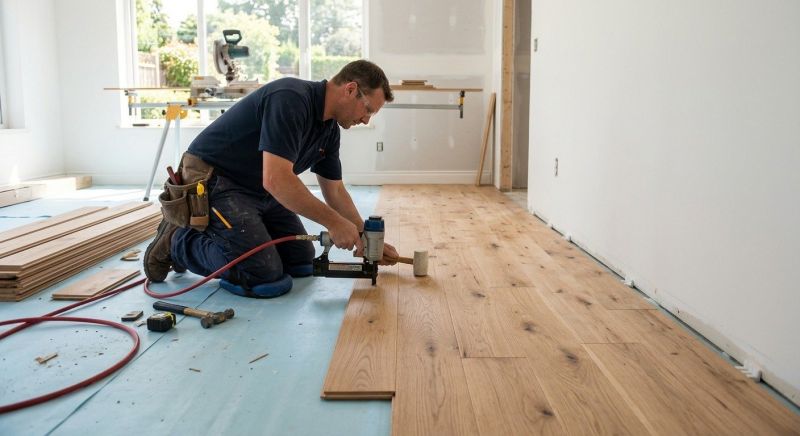 Hardwood Floor Installation in Austin, TX