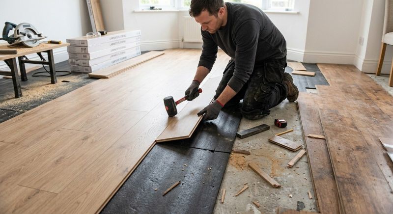 Laminate Floor Installation in Fort Wayne, IN