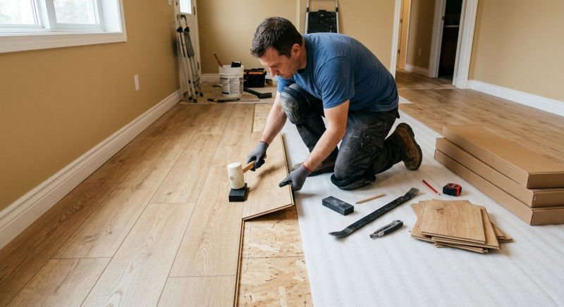 Laminate Floor Remodeling in Manassas, VA