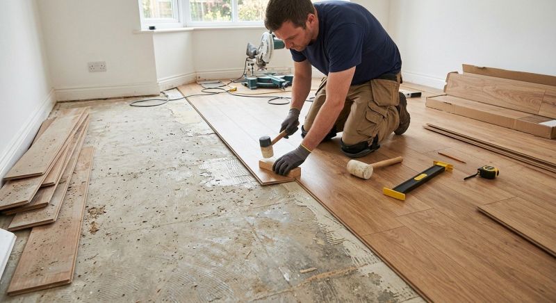 Laminate Floor Remodeling in Manassas, VA