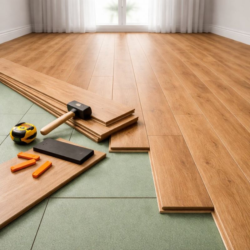 Laminate Floor Remodeling in Warrenton, VA