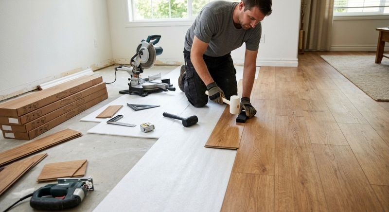 Laminate Flooring Replacement in Loudoun County, VA