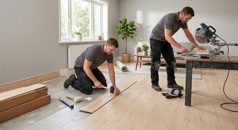 Laminate Wood Installation in Fredericksburg, VA