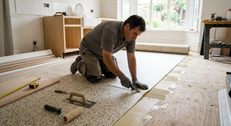 Linoleum Flooring Replacement in Longmont, CO