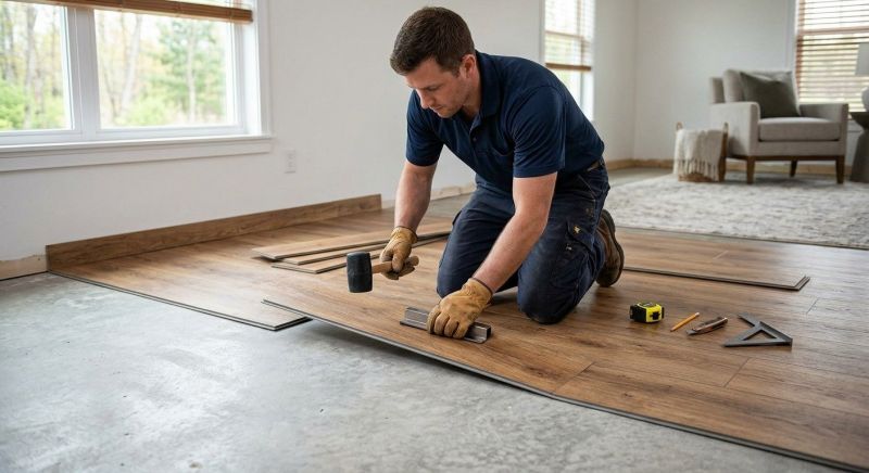 Luxury Vinyl Tile Installation in Frisco, TX