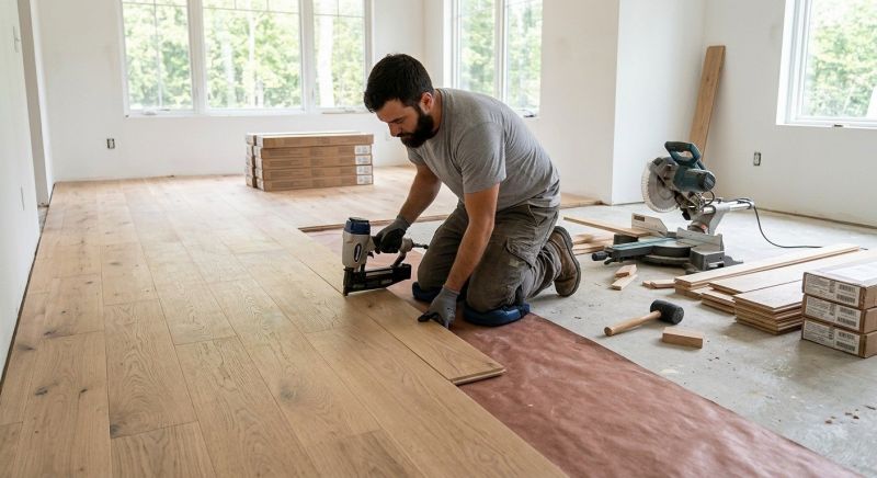 Oak Floor Replacement in Austin, TX