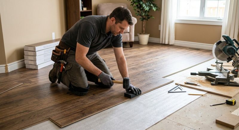Plank Laminate Installation in Fredericksburg, VA