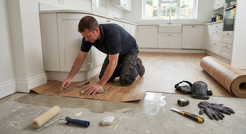 Sheet Flooring Installation in Rockwall, TX