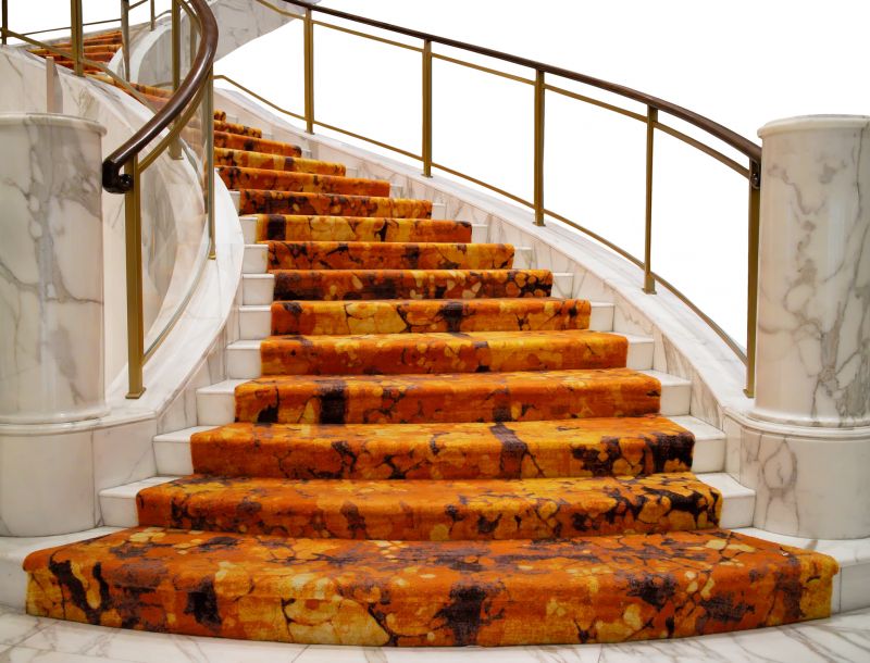 Stair Runner Installation in Monmouth County, NJ