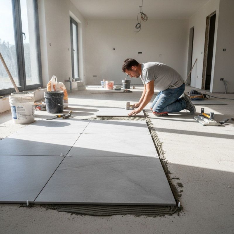 Tile Floor Renovation in Alexandria, VA