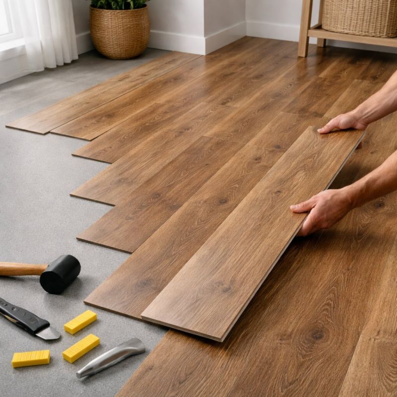 Vinyl Plank Floor Installation in Manassas, VA